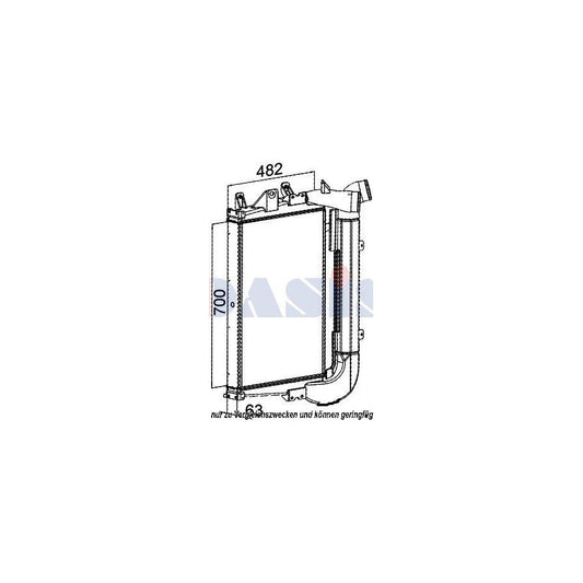 AKS Dasis 137017N Intercooler