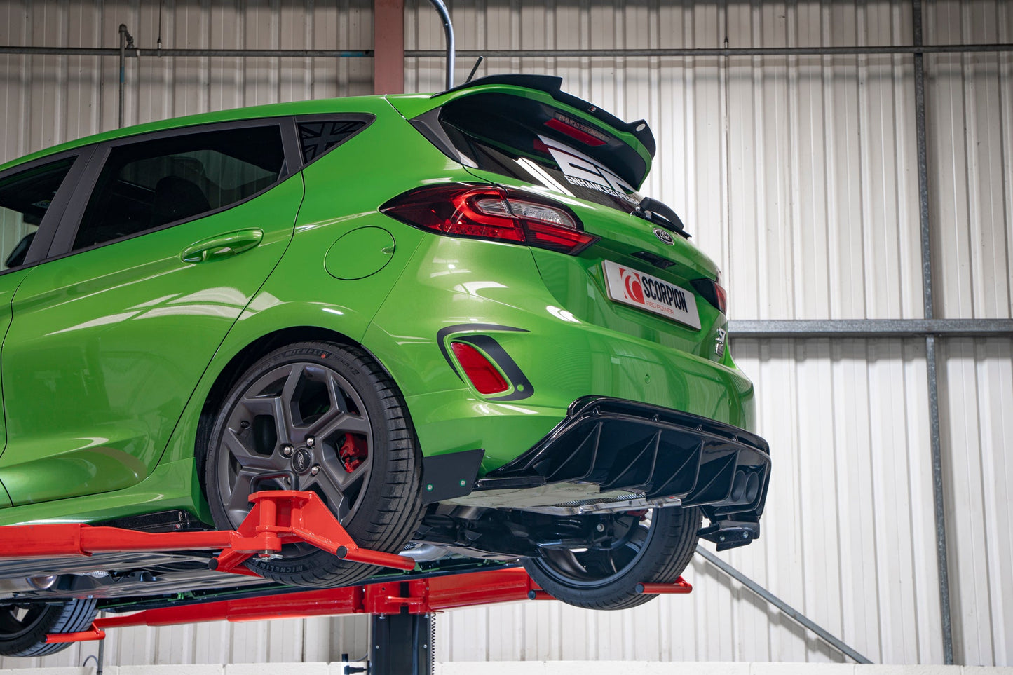 Scorpion SFDS101C Ford Fiesta ST MK8.5 Predator Gpf-Back System With Electronic Valve | ML Performance UK UK