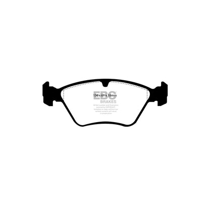 EBC PLK1810 Vauxhall Omega Yellowstuff Pads and Brake Line Performance Pack - ATE Caliper 2 | ML Performance UK Car Parts