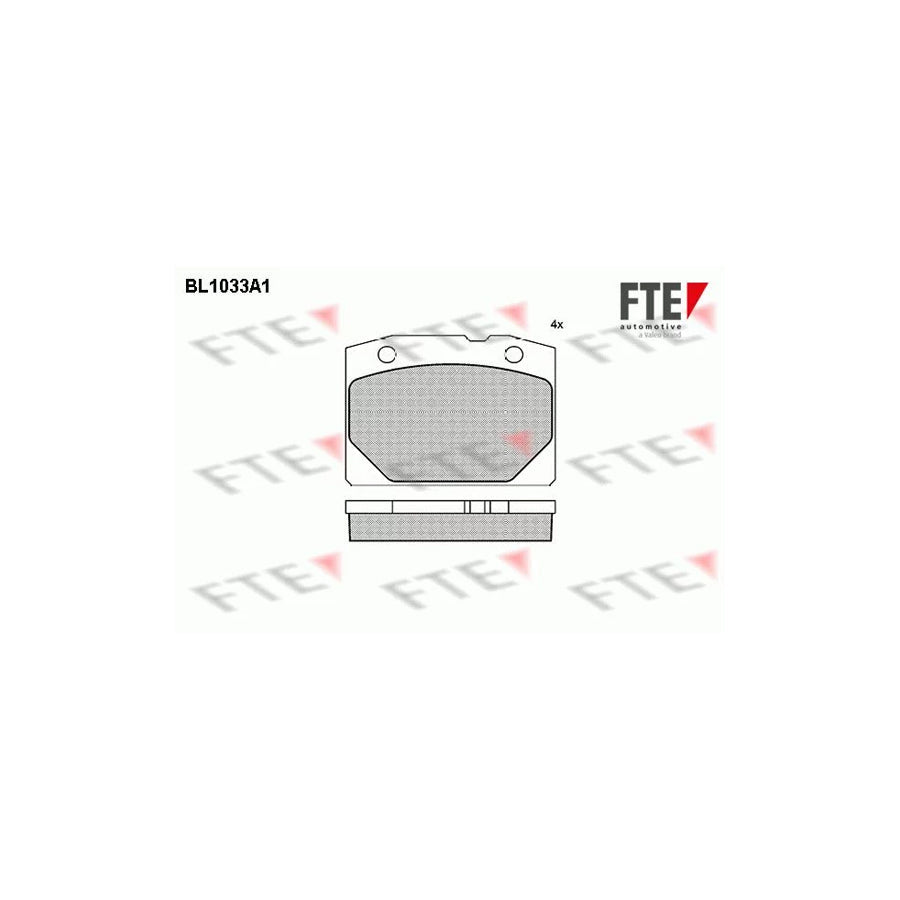 FTE Bl1033A1 Brake Pad Set