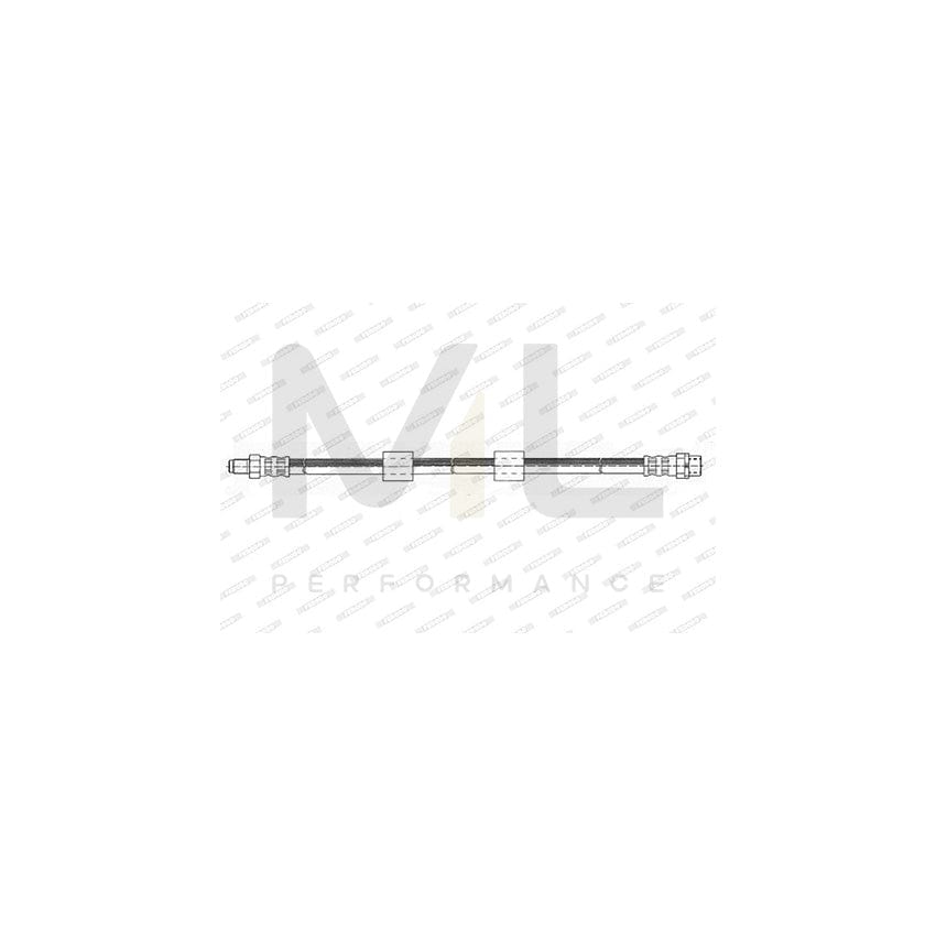 Ferodo FHY2255 Brake Hose for BMW 5 Series 440Mm, M 10X1