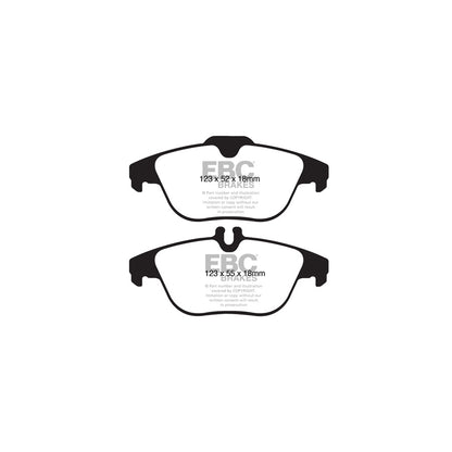 EBC PD40K1176 Mercedes-Benz W/S/C204 A/C207 Ultimax Pad & Plain Disc Kit 3 | ML Performance UK Car Parts