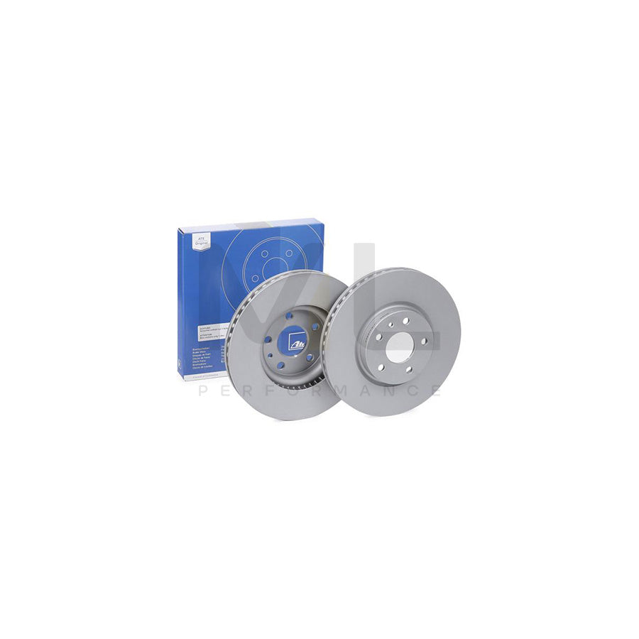 ATE 24.0128-0286.1 Brake Disc for FORD MONDEO Vented, Coated, Alloyed / High-carbon  - 1 piece