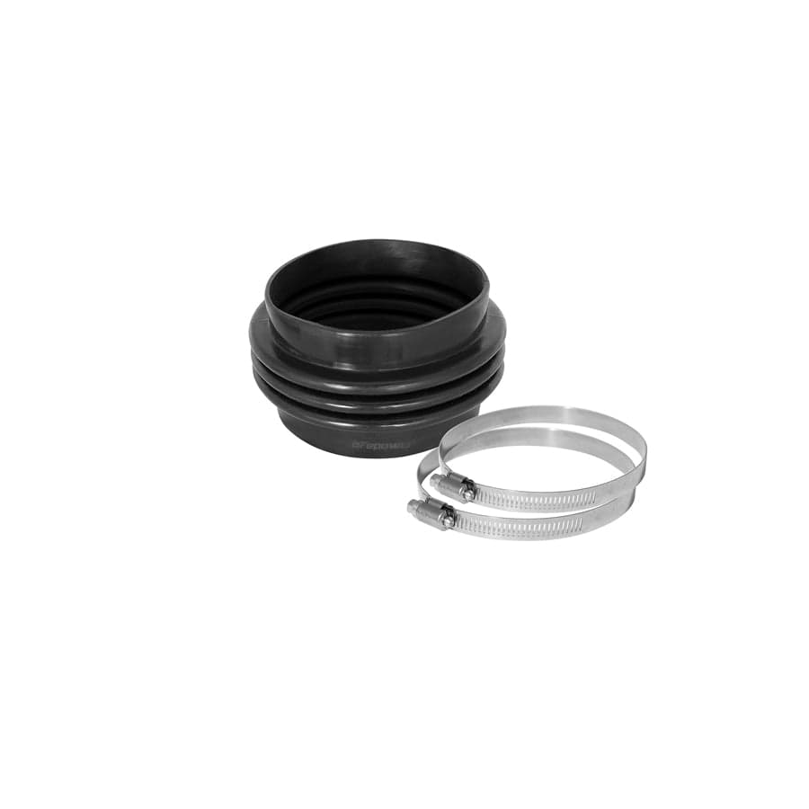 aFe 59-00039 (5 IN ID x 3 IN L) Straight Coupler w/ Hump - Black Replacement Coupling Kit