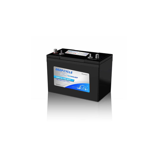 Leoch 12V 108Ah Deep Cycle AGM Battery - LDC12-105-G27-DT