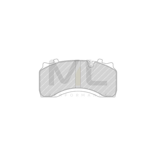 Ferodo Premier FCV1389 Brake Pad Set Prepared for Wear Indicator