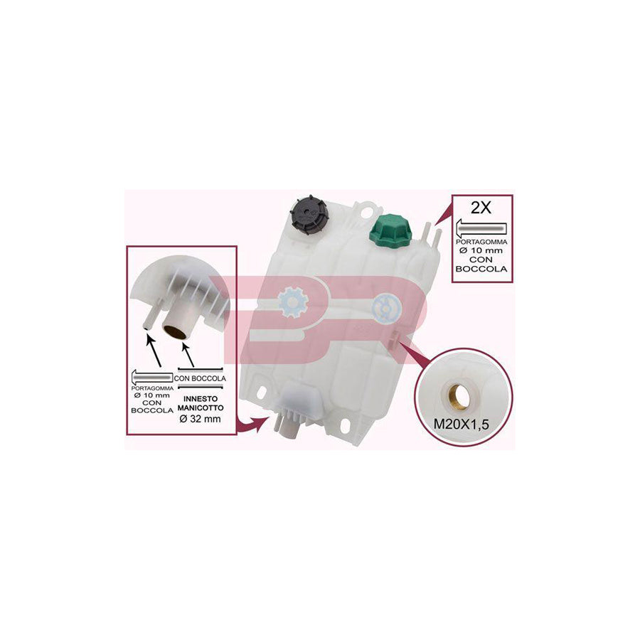 Botto Ricambi Brac9640 Coolant Expansion Tank