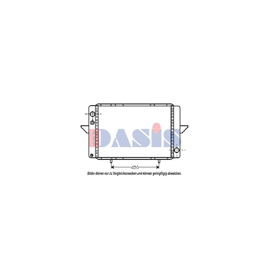 AKS Dasis 180390N Engine Radiator for Renault Master