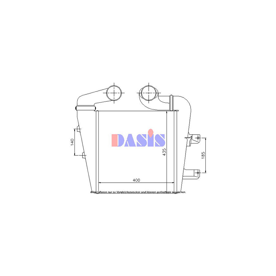 AKS Dasis 137060N Intercooler