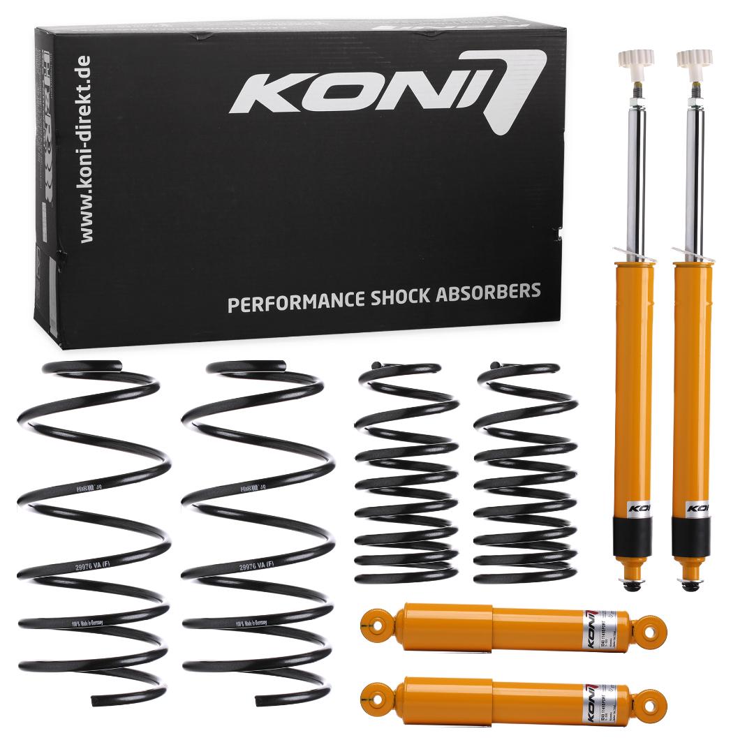 KONI 1140-9761 Suspension Kit, Coil Springs / Shock Absorbers for Fiat Coupe (175)