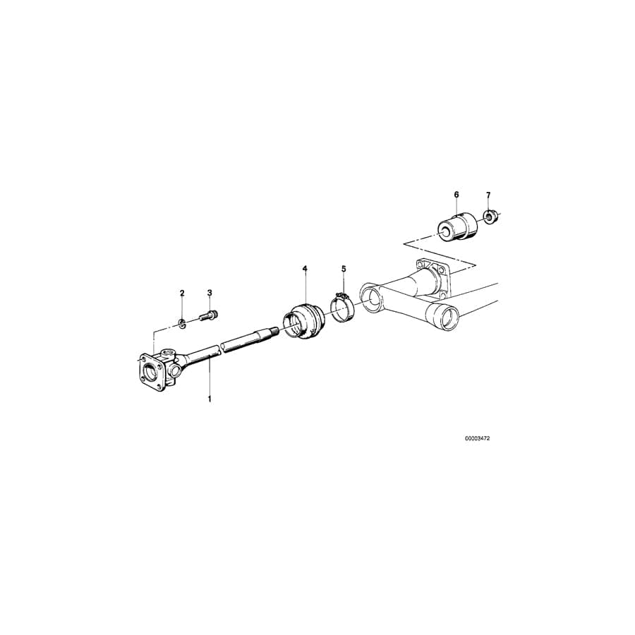 Genuine BMW 26111230305 Clutch Bell Housing 0.045833333 (Inc. R 75 , R90S & R60/5)
