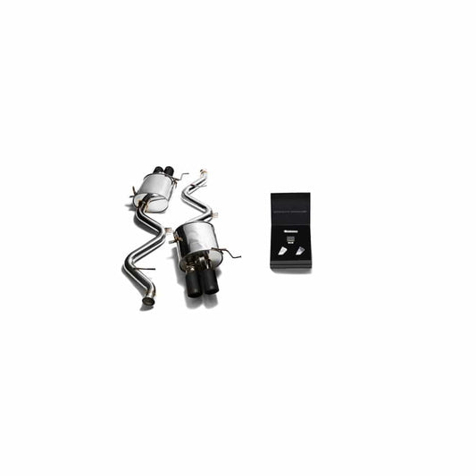 Armytrix BME9M-QS11M Valvetronic Exhaust System BMW M3 E9x 2008-2013 with Quad Matte Black 3.5"