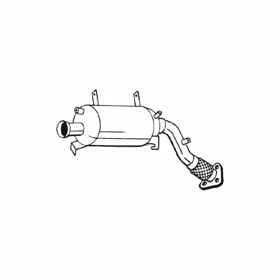 Bosal 095-235 Particulate Filter for VW Touareg I (7La, 7L6, 7L7)