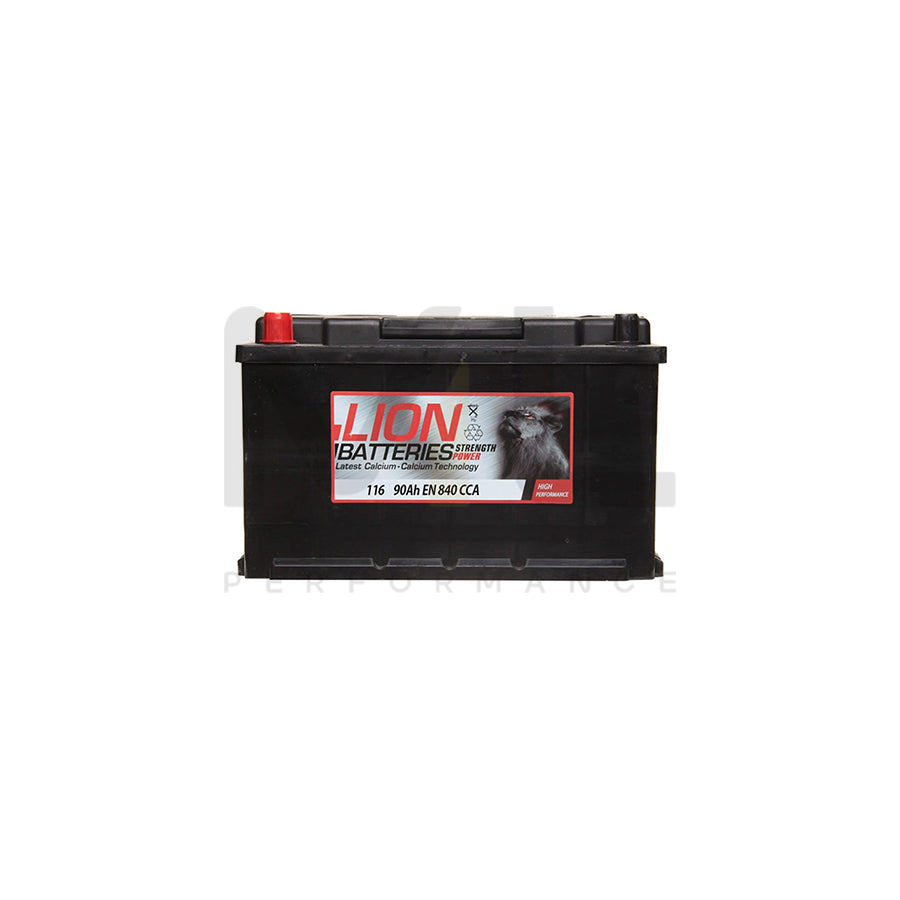 Lion 116 Car Battery - 3 Year Guarantee (American Style)