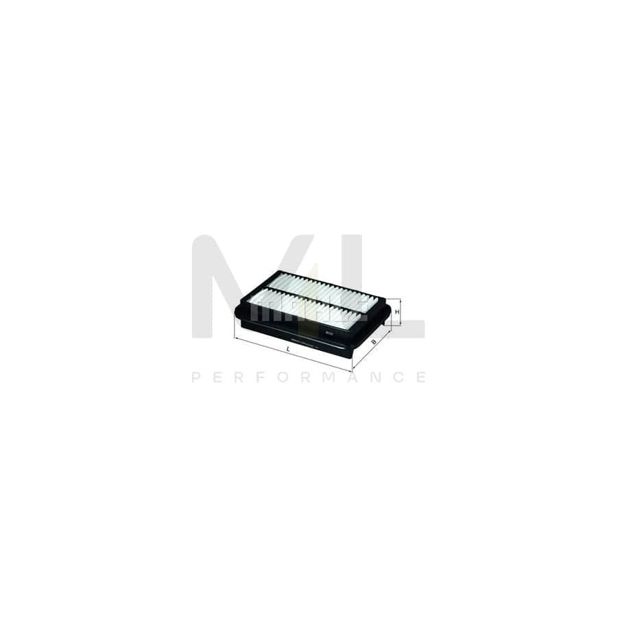 MAHLE ORIGINAL LX 2863 Air Filter for SUZUKI LIANA Filter Insert | ML Performance Car Parts