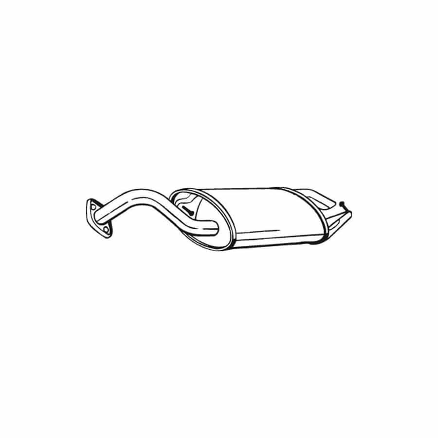Bosal 228-481 Rear Silencer for Toyota Corolla