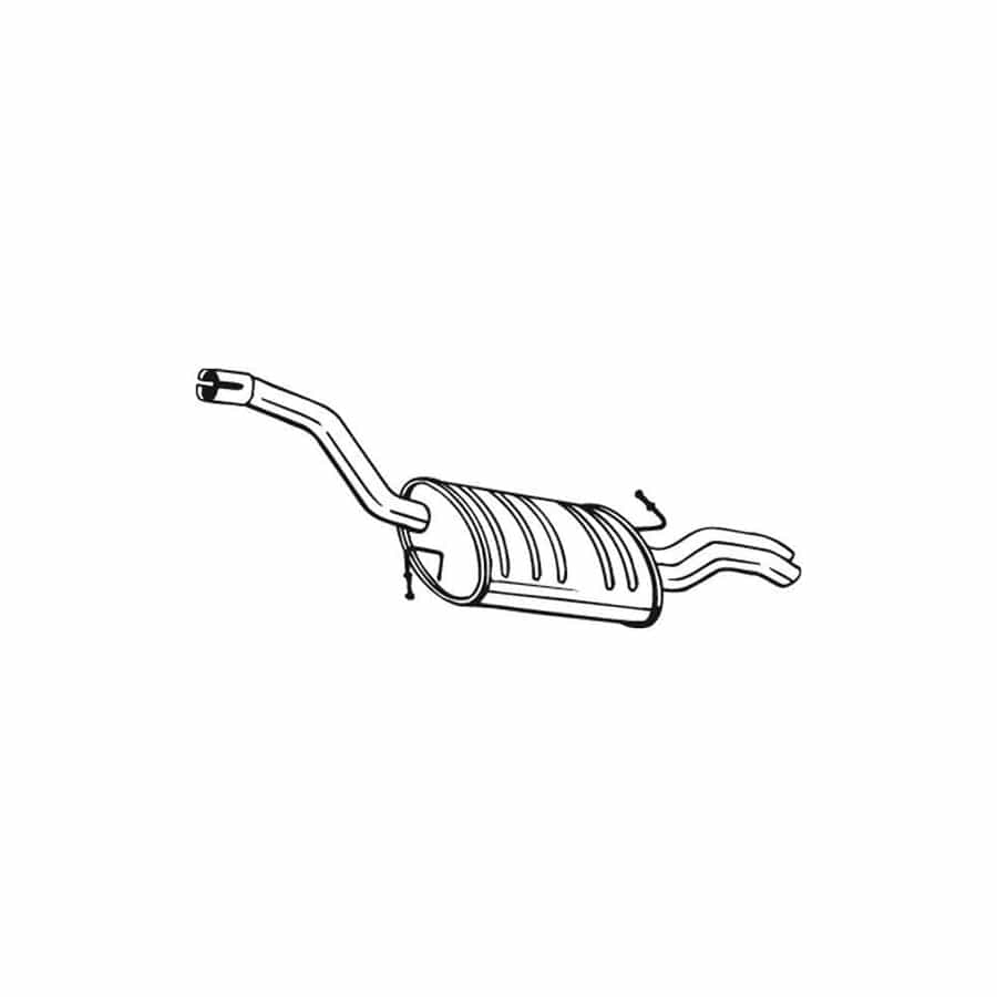Bosal 233-145 Rear Silencer for VW Passat