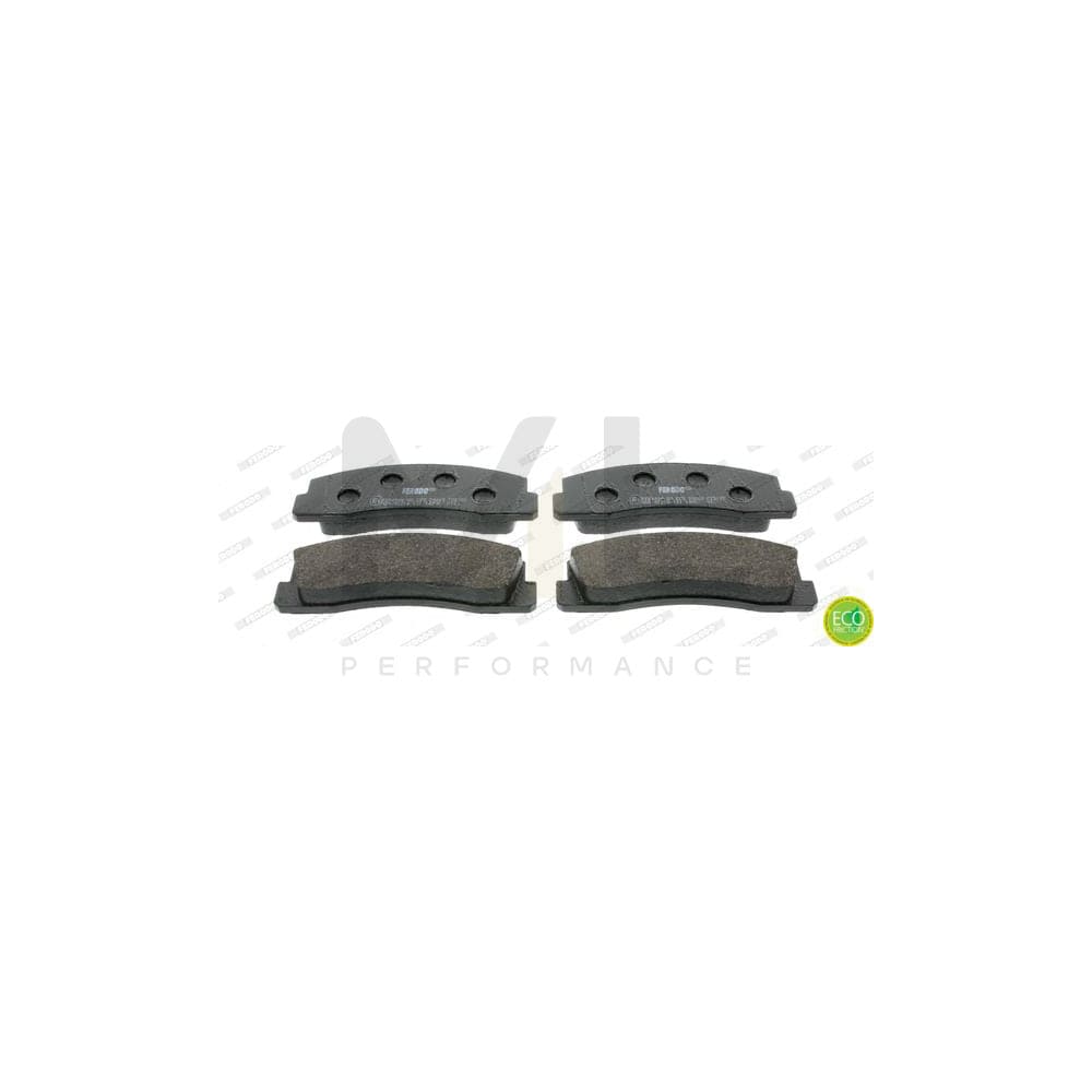 Ferodo Premier Eco Friction FDB195 Brake Pad Set Not Prepared for Wear Indicator, Without Accessories