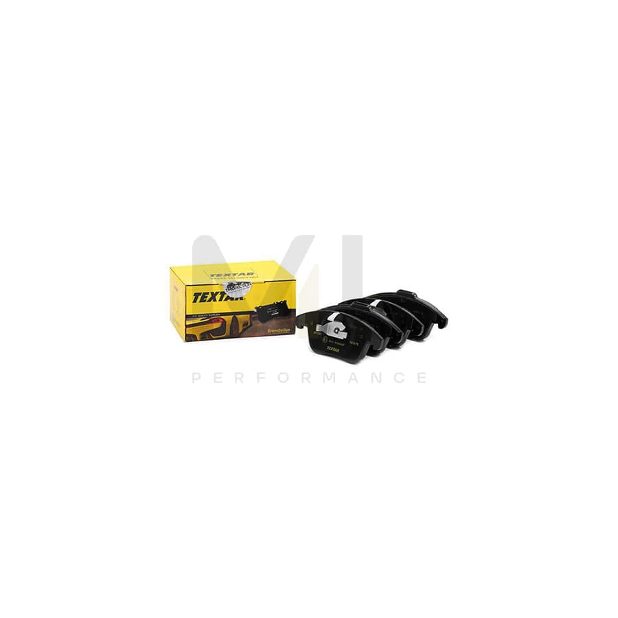 TEXTAR 2412301 Brake pad set not prepared for wear indicator