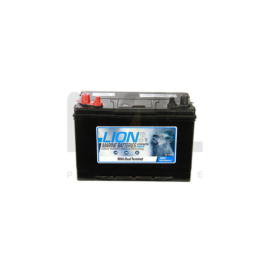 Lion Leisure Sealed Marine Battery - 90Ah Twin Terminals