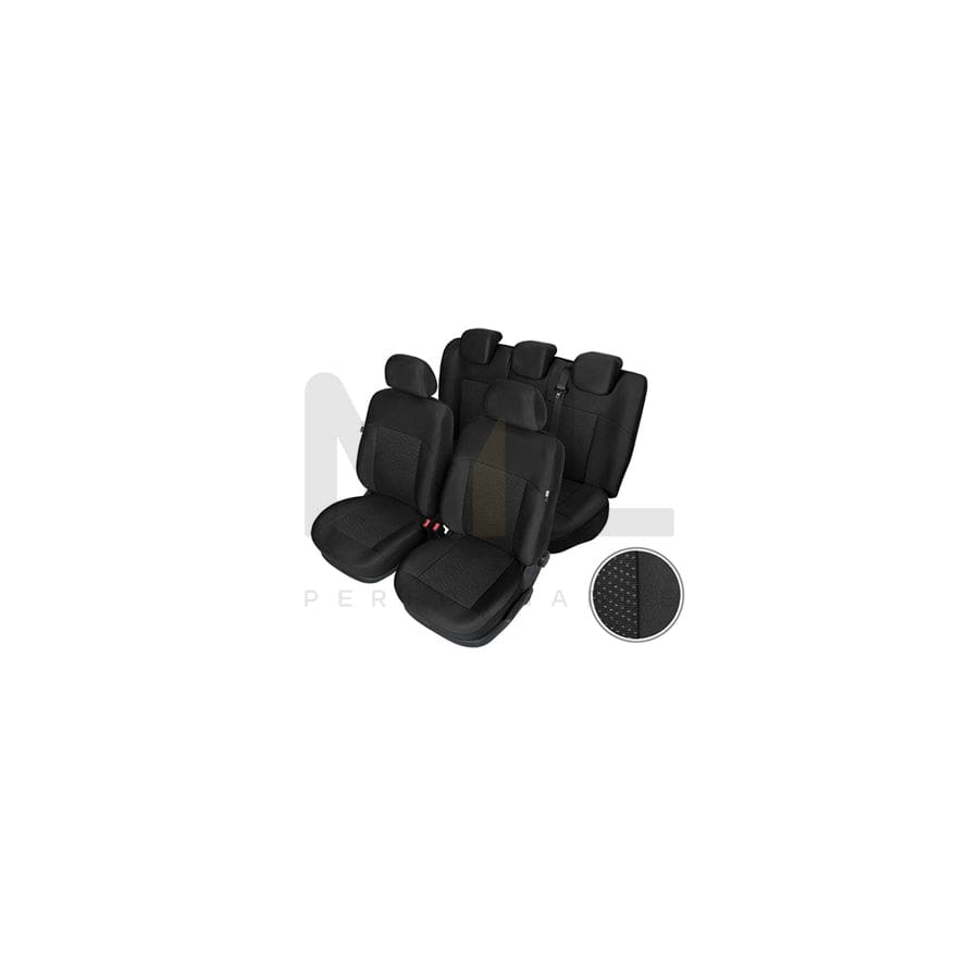 KEGEL POSEIDON 5-1269-233-4010 Car seat cover Black, Polyester, Rear