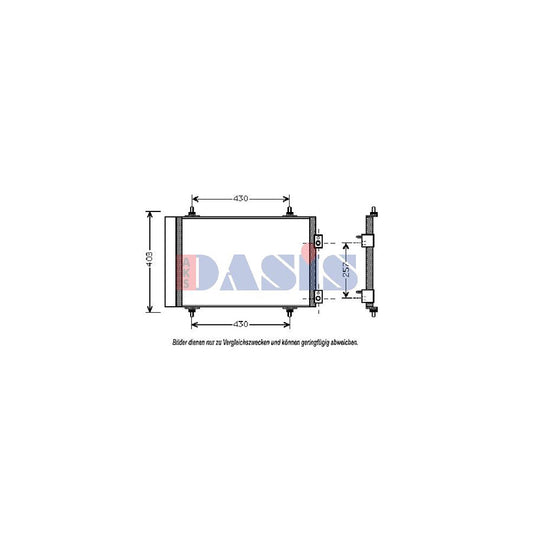 AKS Dasis 267020T Intercooler