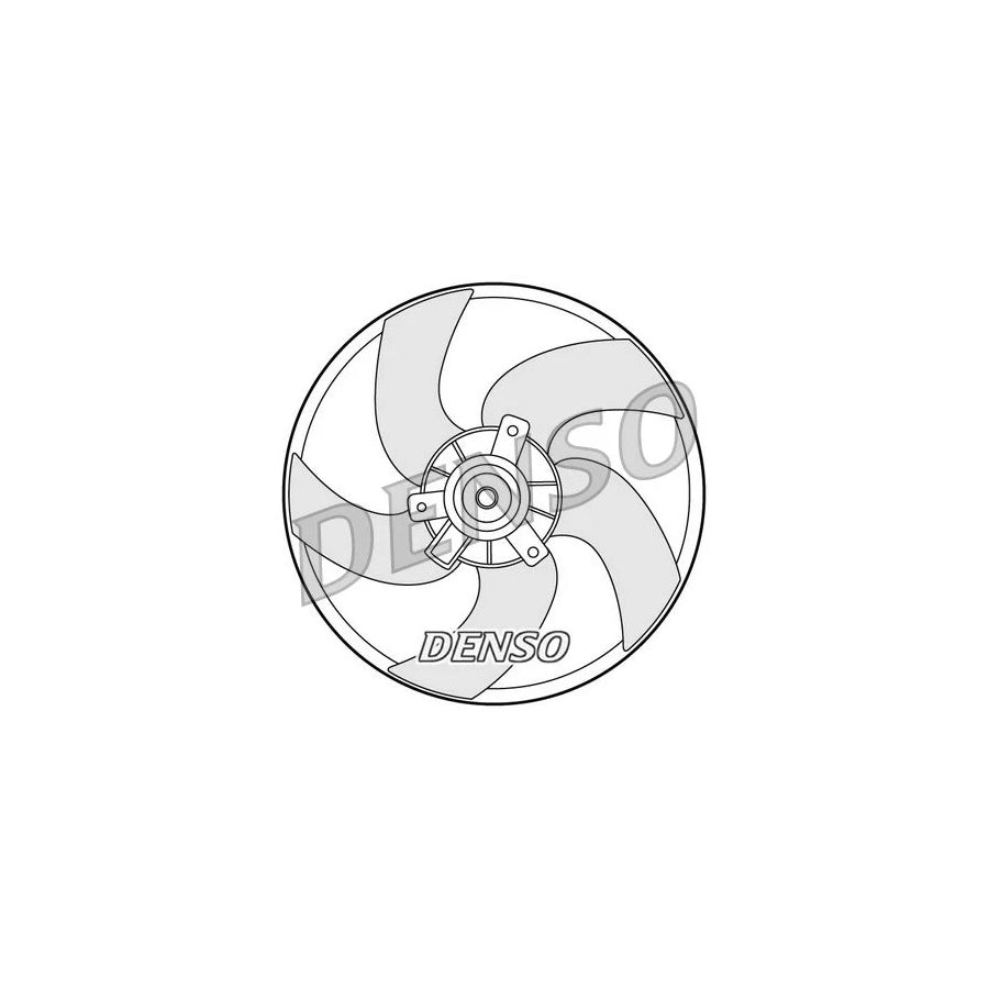 DENSO DER21011 Fan, Radiator for Peugeot 206