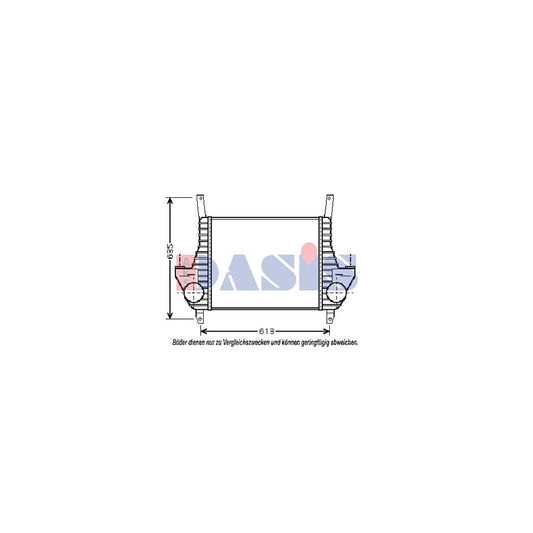 AKS Dasis 407002N Intercooler