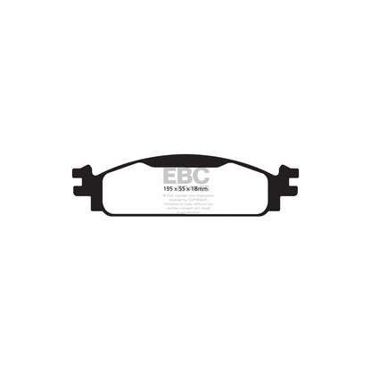 EBC PDKF2261 Ford Flex Ultimax Front Brake Pad & Plain Disc Kit 2 | ML Performance UK Car Parts