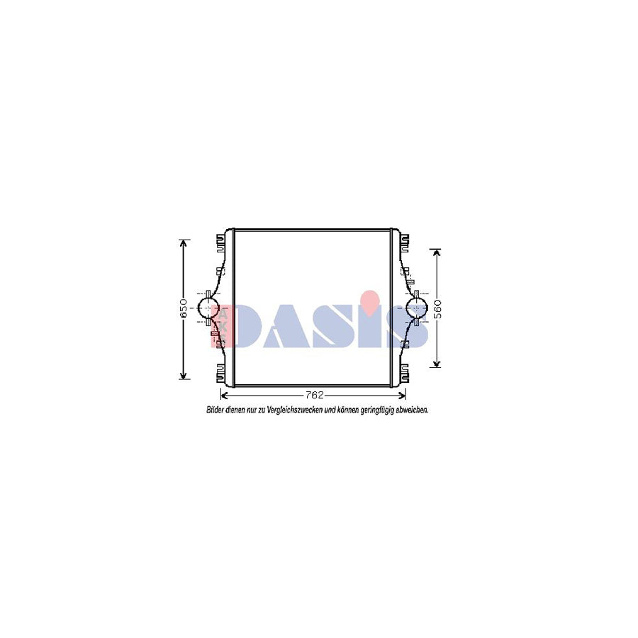 AKS Dasis 407004N Intercooler