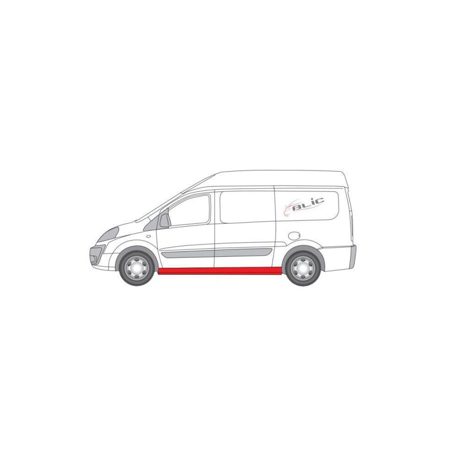 Blic 6601-01-2515831P Repair Panel For Ford Transit