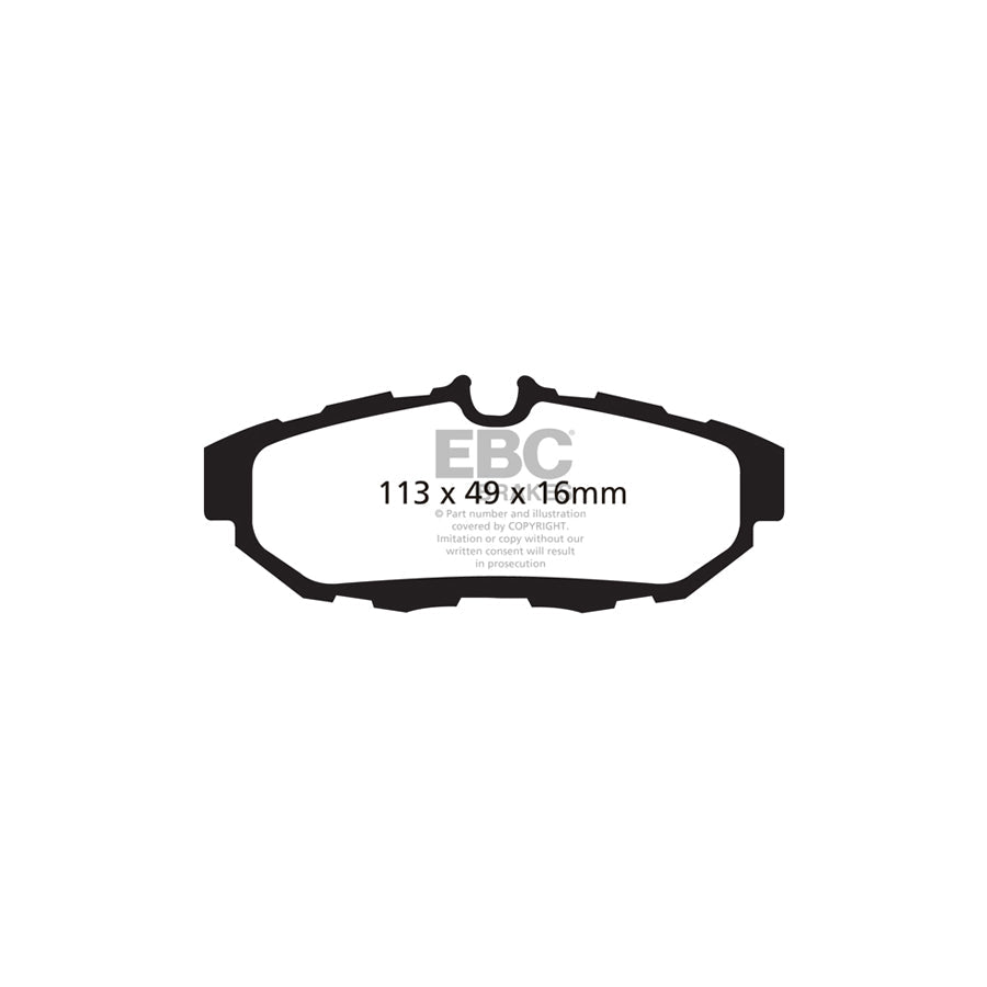 EBC DP31870C Ford Mustang Redstuff Rear Brake Pads 2 | ML Performance UK Car Parts
