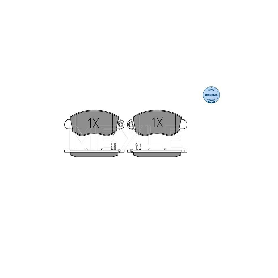 Meyle 025 235 7718/W Brake Pad Set For Ford Transit
