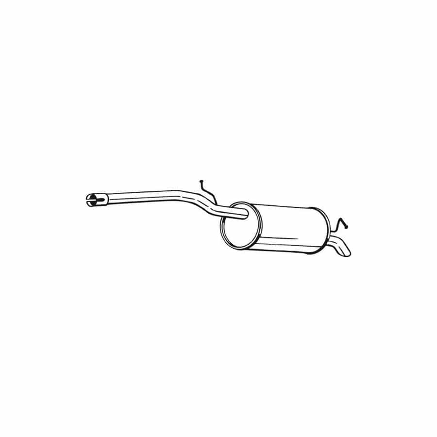 Bosal 233-059 Rear Silencer for VW Caddy
