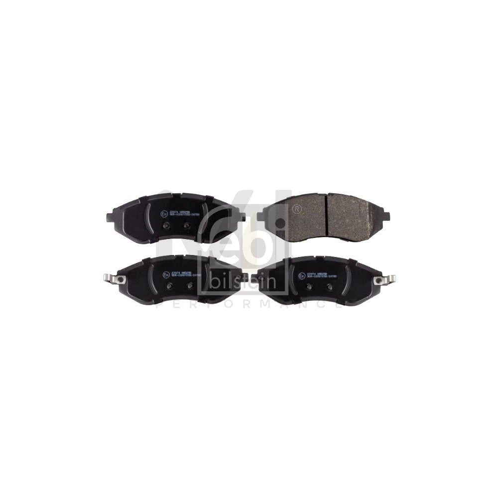 Febi Bilstein 16721 Brake Pad Set Front Axle, Excl. Wear Warning Contact | ML Performance Car Parts
