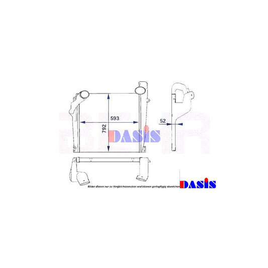 AKS Dasis 137240N Intercooler