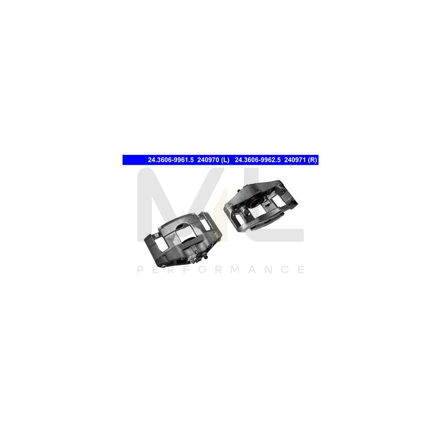 ATE 24.3606-9962.5 Brake Caliper without holder
