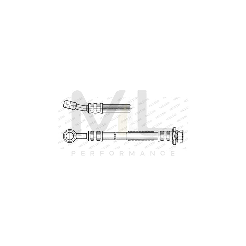 Ferodo FHY2589 Brake Hose for Suzuki Jimny 355mm, Ø10