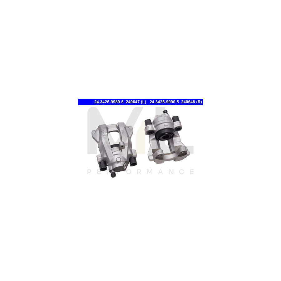 ATE 24.3426-9989.5 Brake Caliper without accessories, without holder