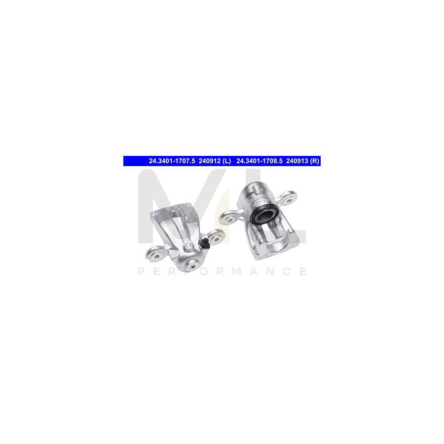 ATE 24.3401-1707.5 Brake Caliper without holder