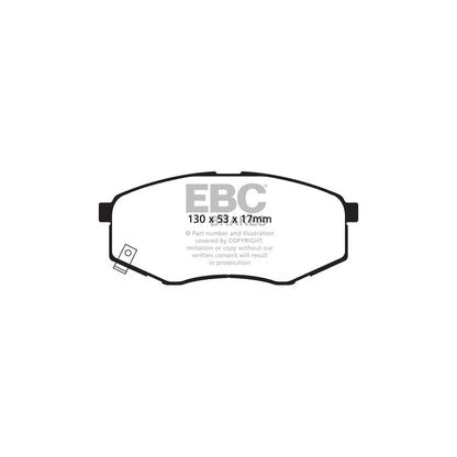 EBC PD40K2208 Kia Soul Ultimax Pad & Plain Disc Kit 2 | ML Performance UK Car Parts