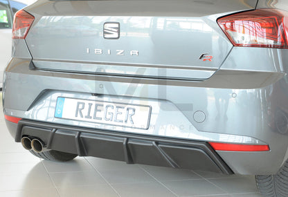 Rieger 00027102 SEAT KJ Rear Diffuser (Ibiza FR & Ibiza) 10 | ML Performance UK Car Parts