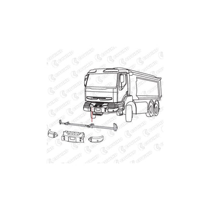 Covind Ker/105 Mounting Bracket, Bumper