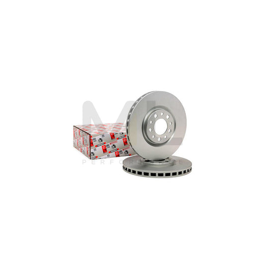 Ferodo Premier DDF1449 Brake Disc Vented, Without Bolts/Screws  - Pair