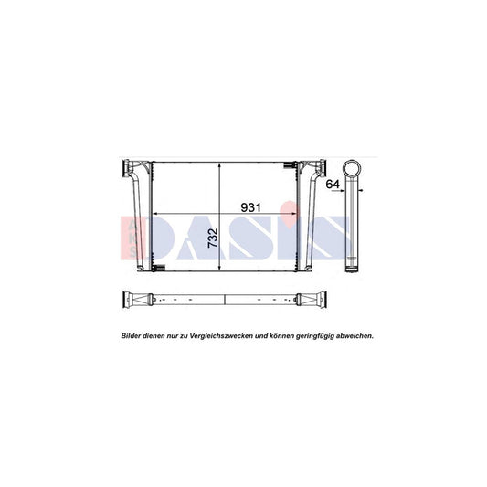 AKS Dasis 267025N Intercooler