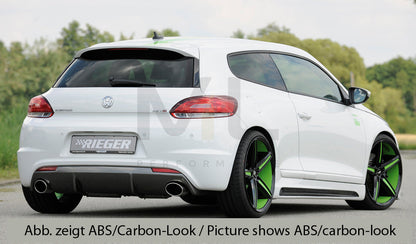 Rieger 00088083 VW 13 Mk3 Scirocco Rear Diffuser 4 | ML Performance UK Car Parts