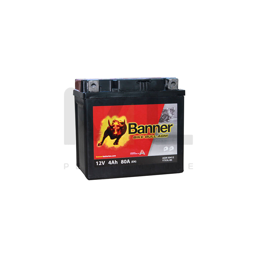 Banner 50412 Bike Bull AGM Battery