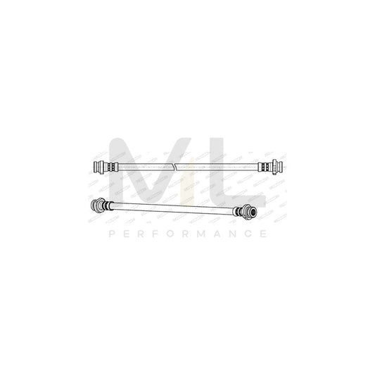 Ferodo FHY3097 Brake Hose for Nissan Almera II Saloon (N16) 335Mm, F 10X1