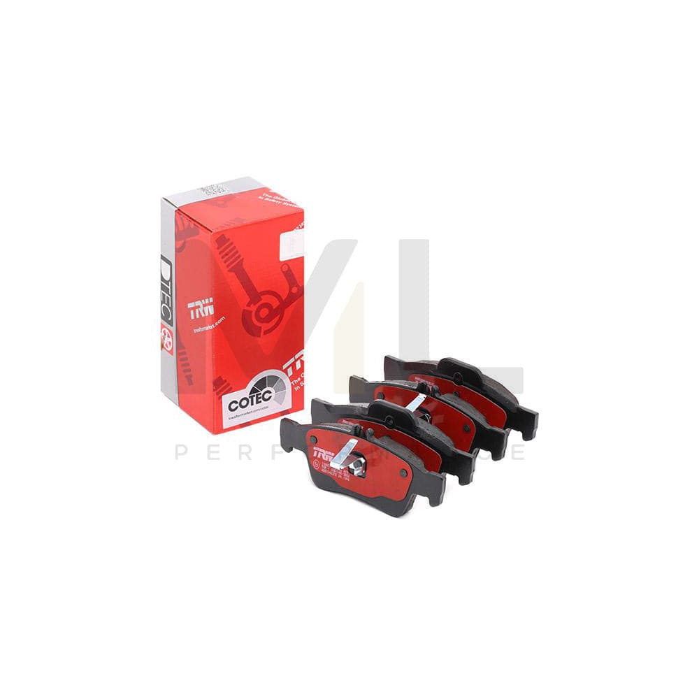 TRW Dtec Cotec Gdb1546Dte Brake Pad Set Prepared For Wear Indicator