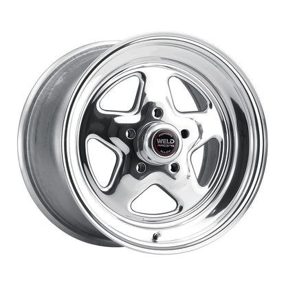 Weld 96-57278 0 Wheel 15x7 5x4.75 ET13 BS4.5 Polished Center - Polished Shell